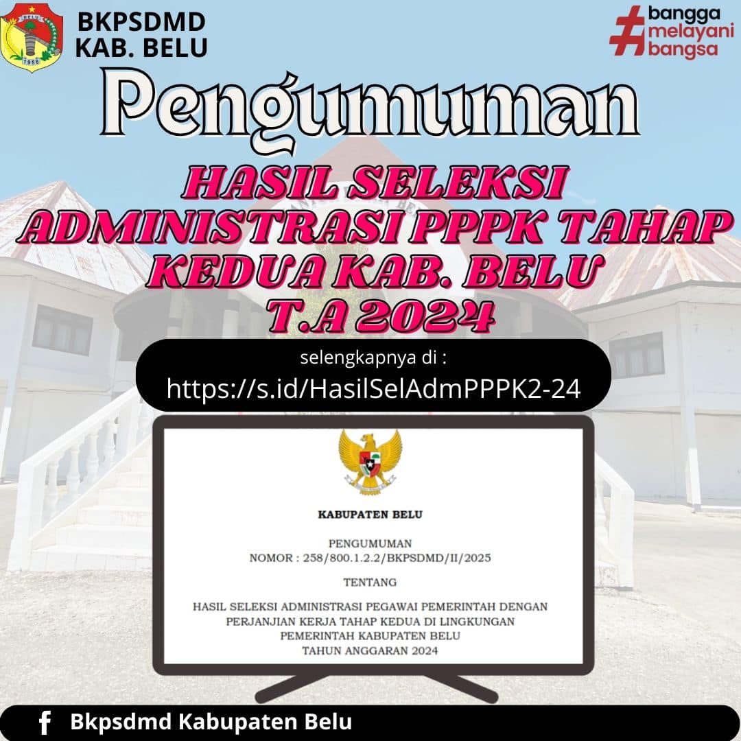 pengumuman bkpsdmd